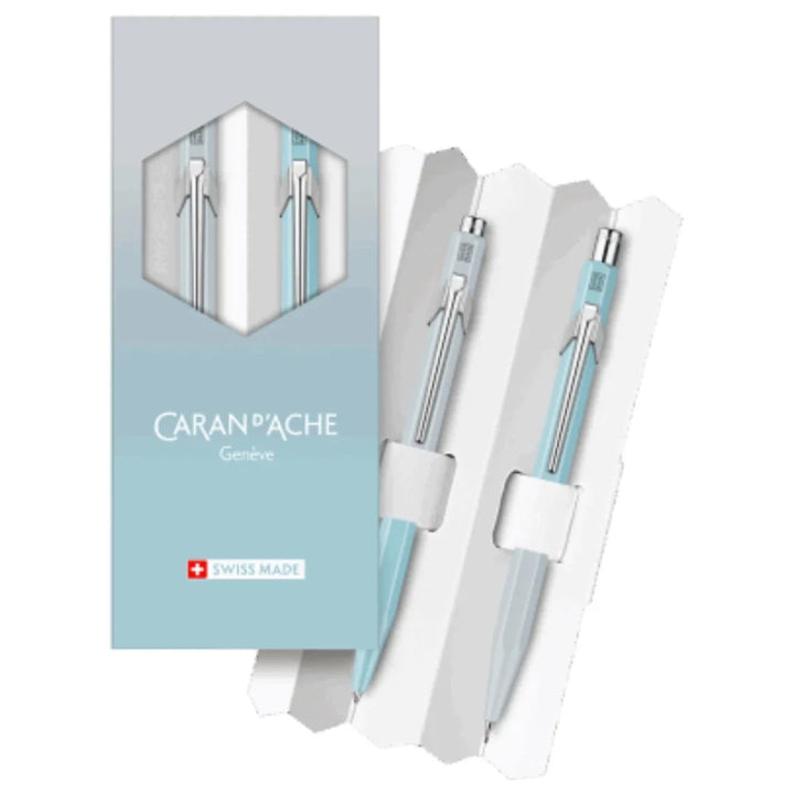 Caran D'Ache 849 & 844 Blue Lagoon Set