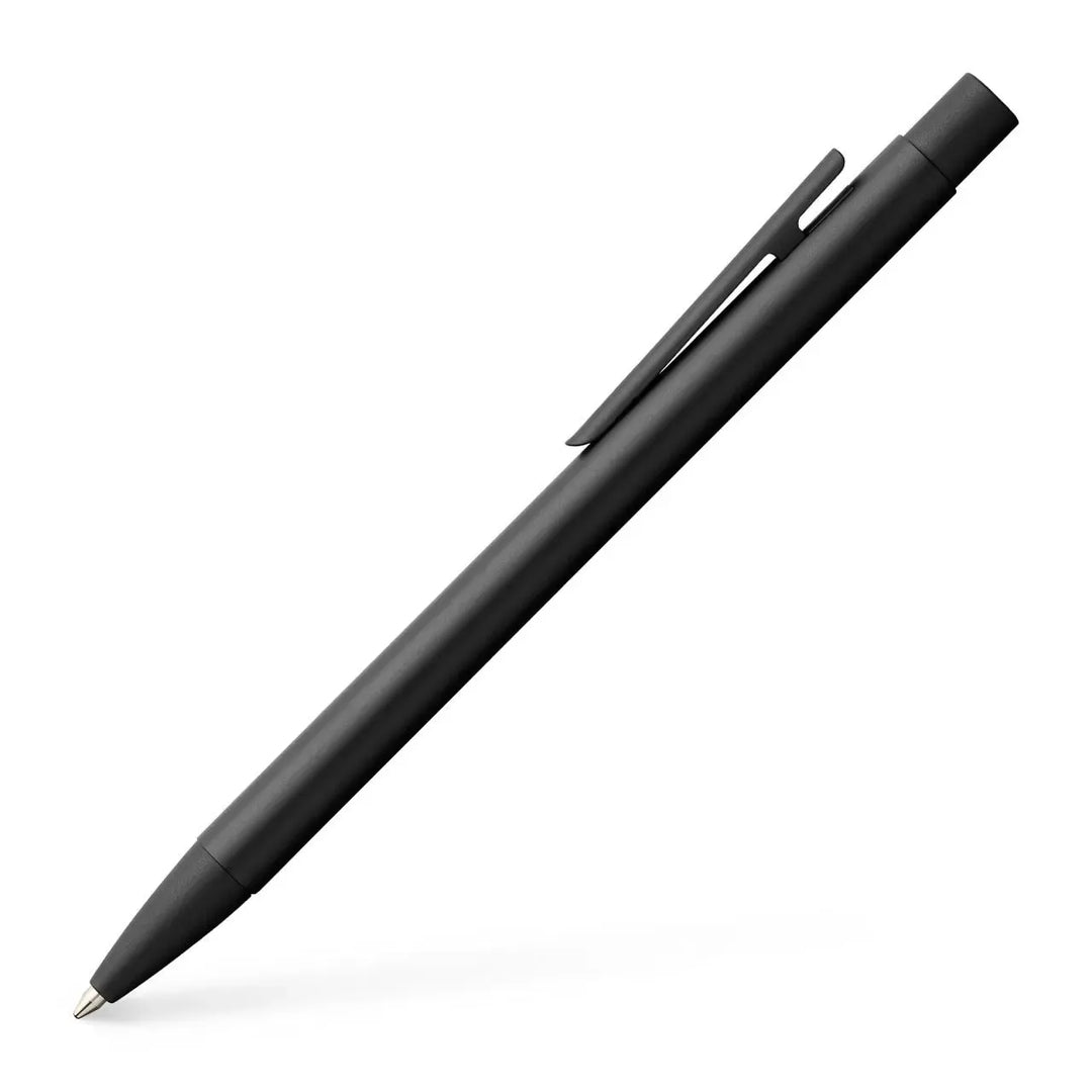 Faber-Castell Neo Slim Black Matt Black Lacquered Ballpoint Pen