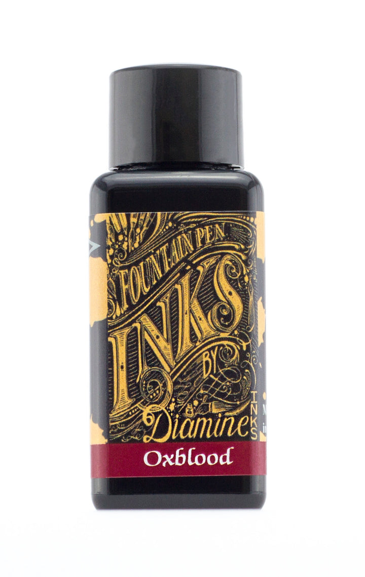 Diamine Fountain Pen Ink Bottle 80ml - Oxblood