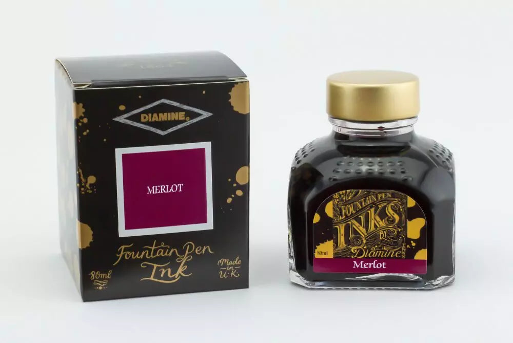 Diamine Fountain Pen Ink - Merlot