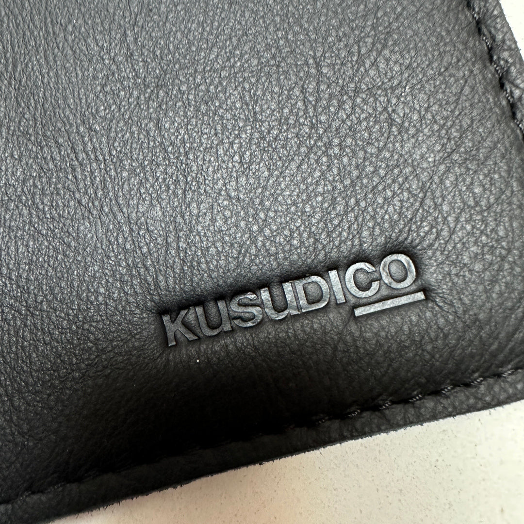 Studio A5 Leather Notebook Cover Black