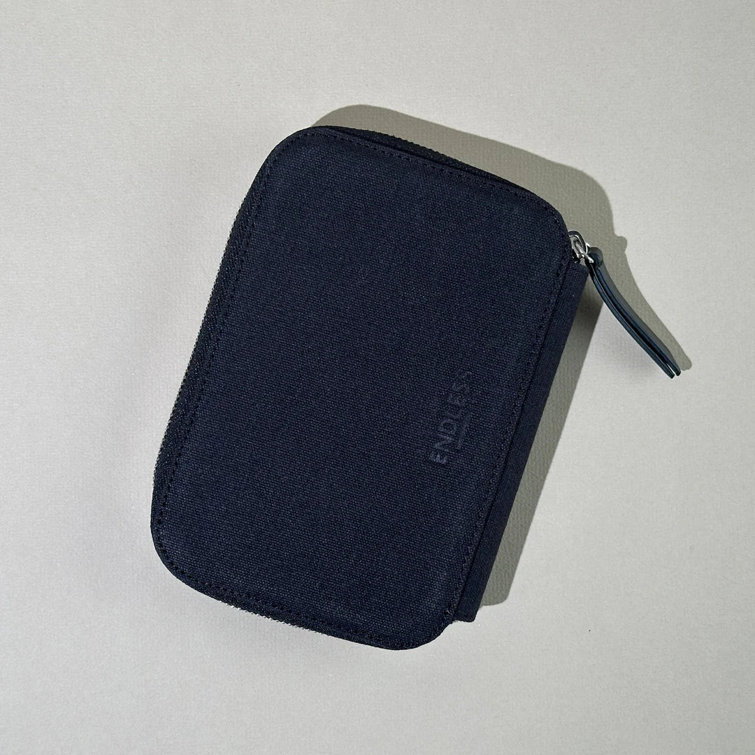 Endless Companion Adjustable 5 Pen Pouch - Canvas - Midnight Black