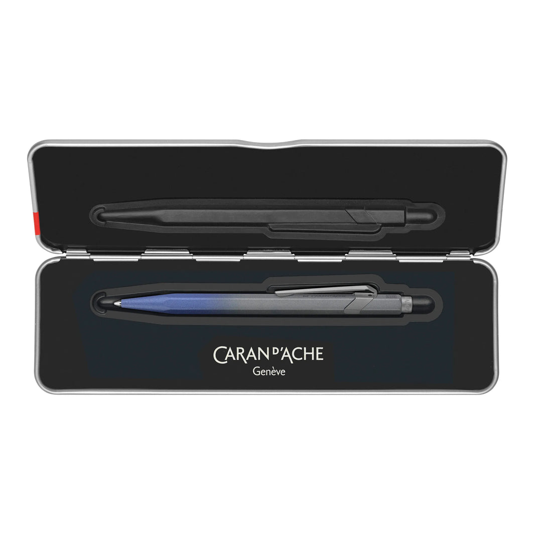 Caran d’Ache 849 Ballpoint Pen – Claim Your Style Edition 5 -Stormy Blue