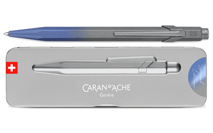 Caran d’Ache 849 Ballpoint Pen – Claim Your Style Edition 5 -Stormy Blue