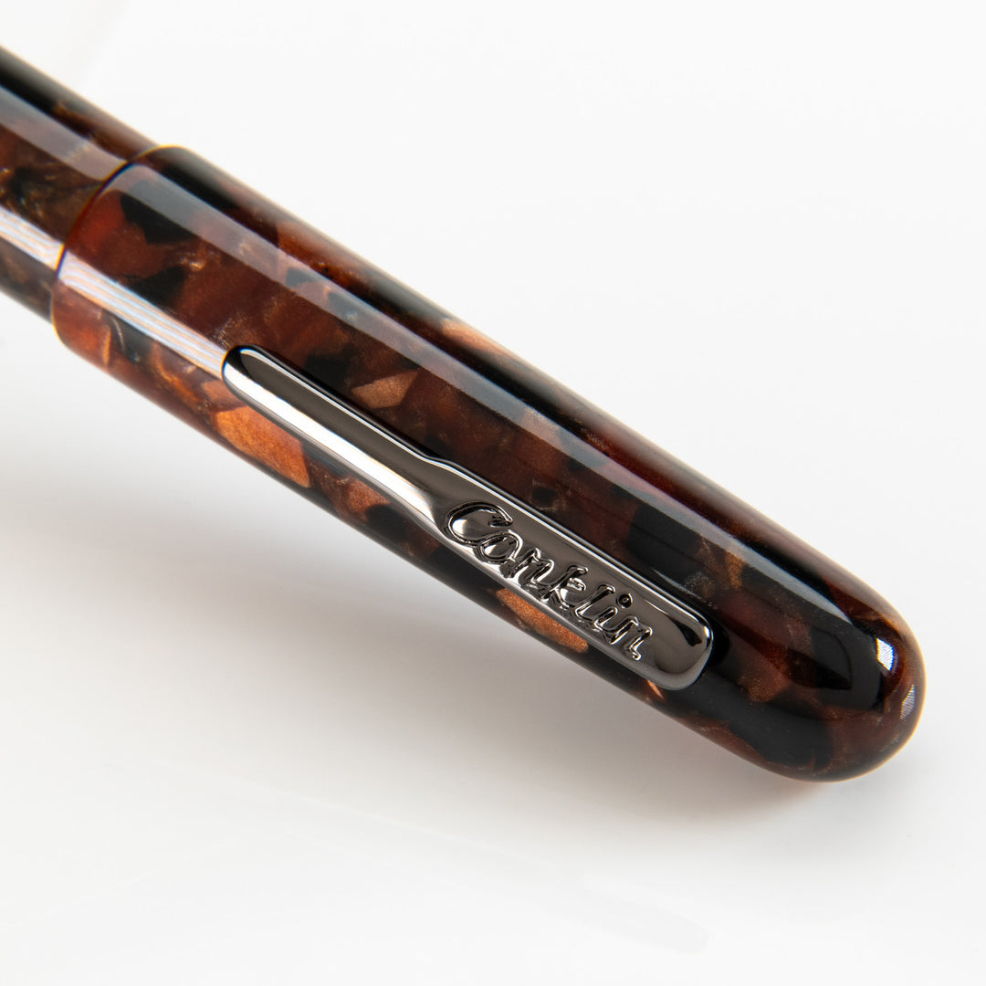 Conklin All American Fountain Pen Brownstone