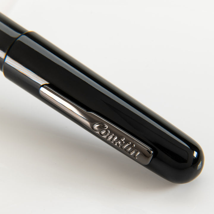 Conklin All American Fountain Pen - Raven Black