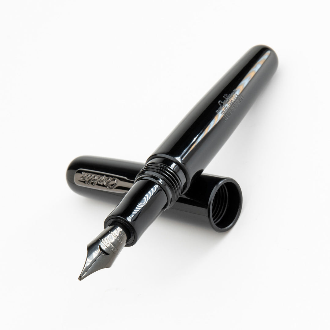 Conklin All American Fountain Pen - Raven Black