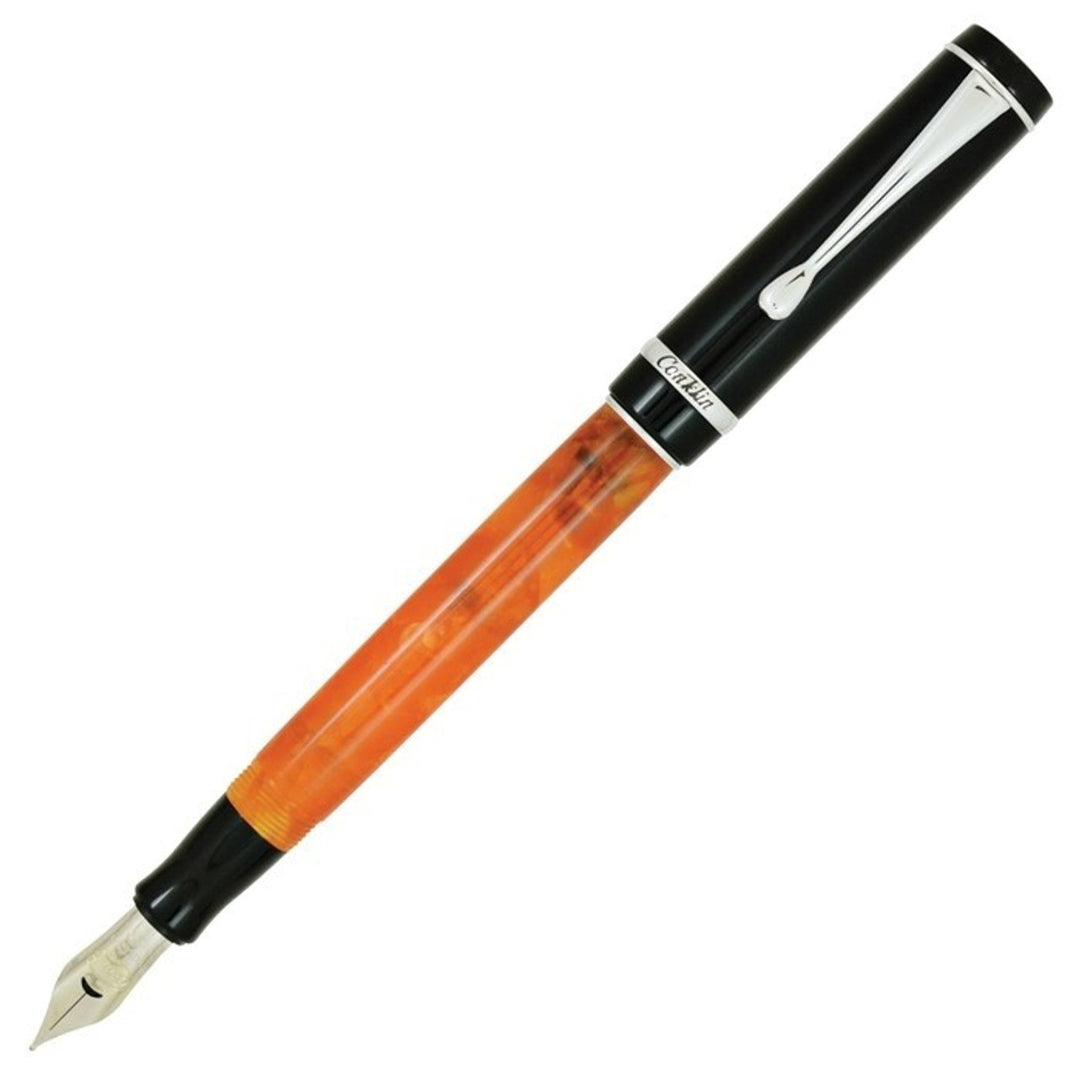 Conklin Duragraph Fountain Pen Orange Nights