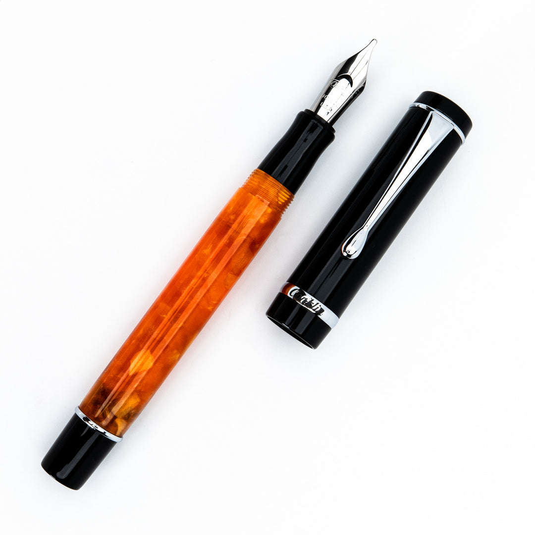 Conklin Duragraph Fountain Pen Orange Nights