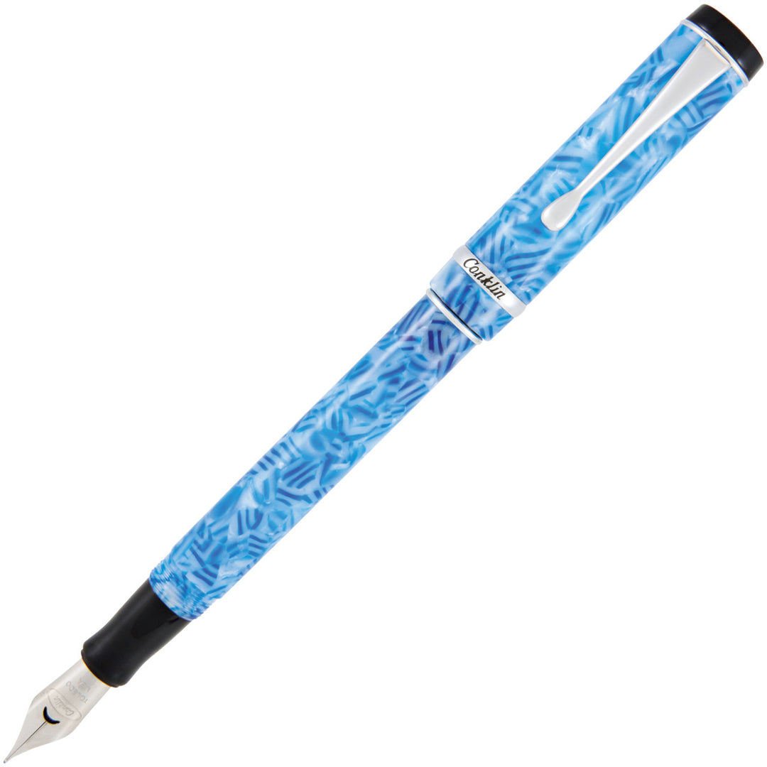 Conklin Duragraph Fountain Pen Ice Blue