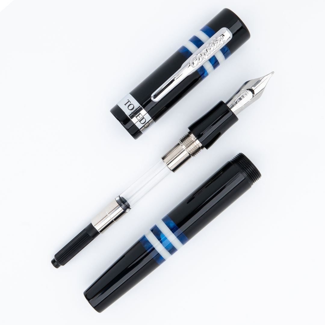 Conklin Toledo Fountain Pen - Blue