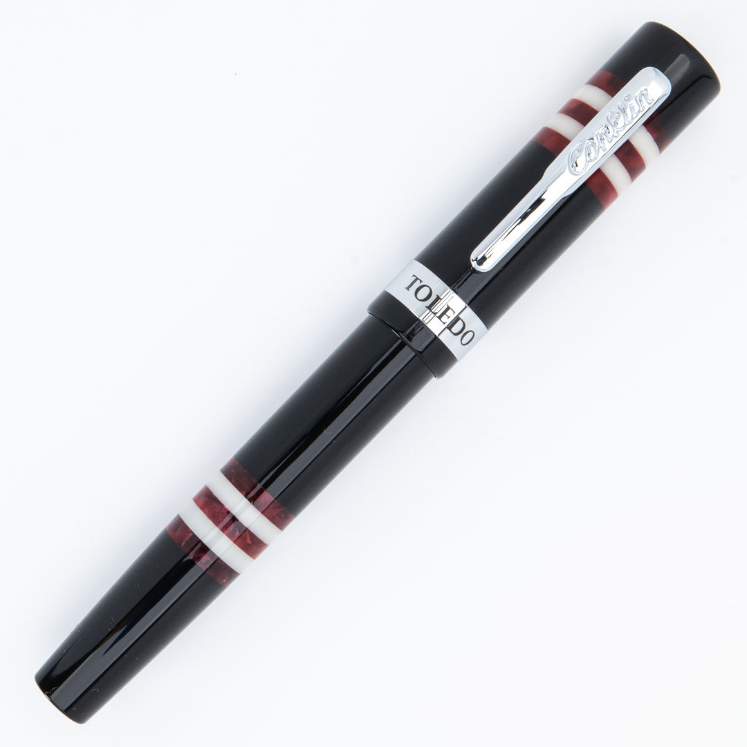 Conklin Toledo Fountain Pen - Burgundy