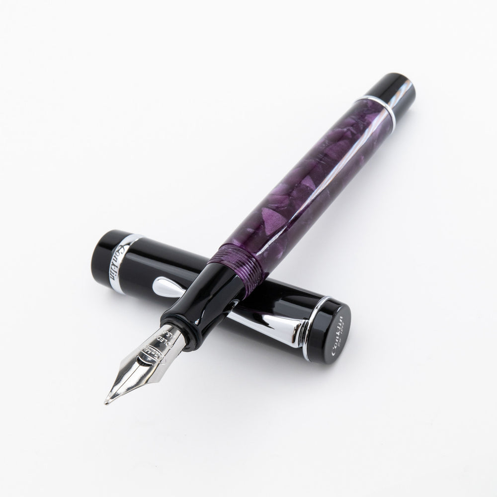 Conklin Duragraph Fountain Pen Purple Nights