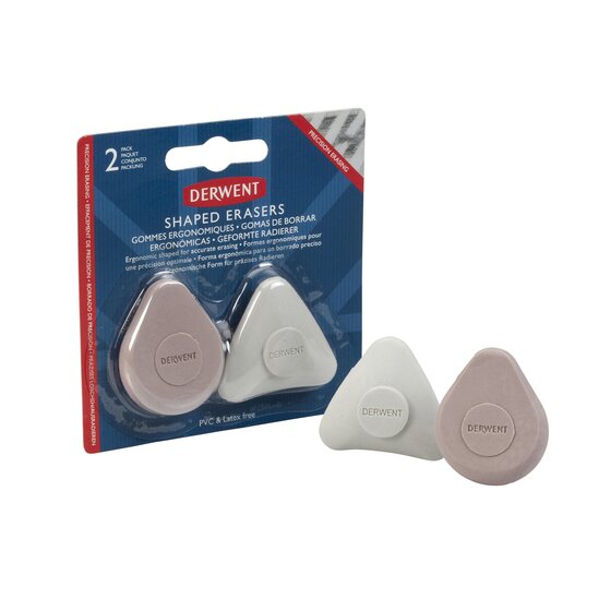 Derwent Shaped Erasers