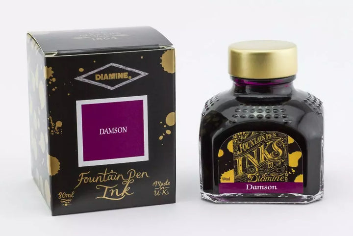 Diamine Fountain Pen Ink - Damson