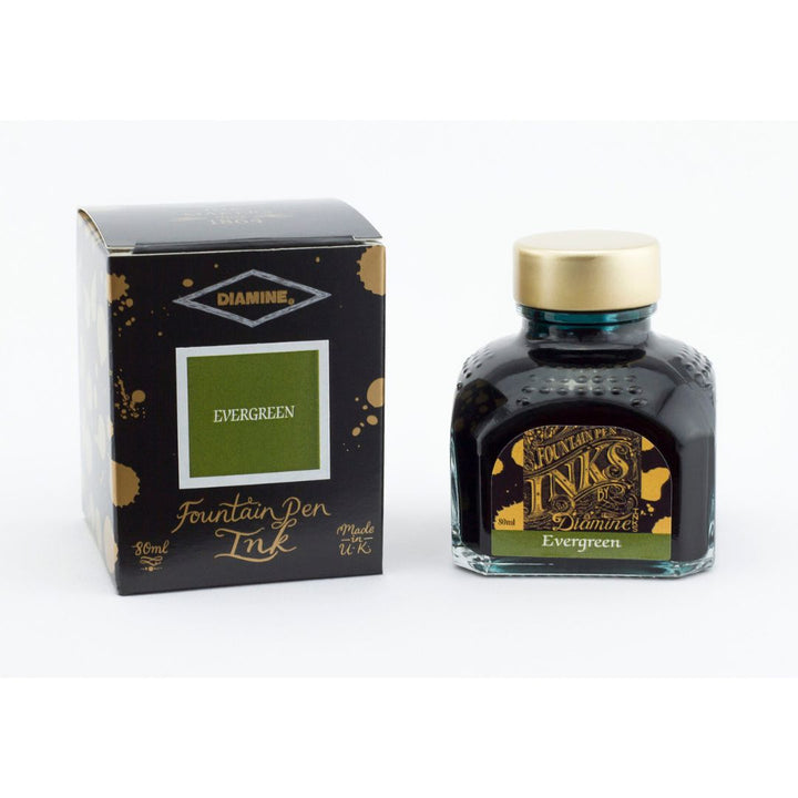 Diamine Fountain Pen Ink - Evergreen