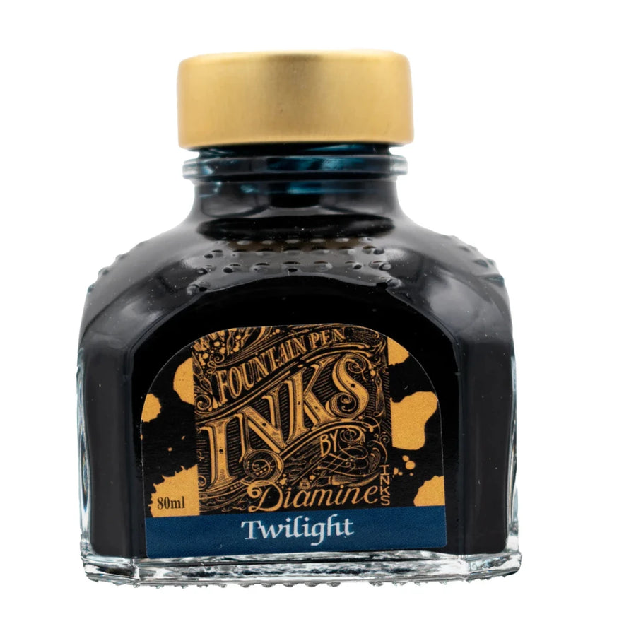 Diamine Fountain Pen Ink Bottle 80ml - Twilight