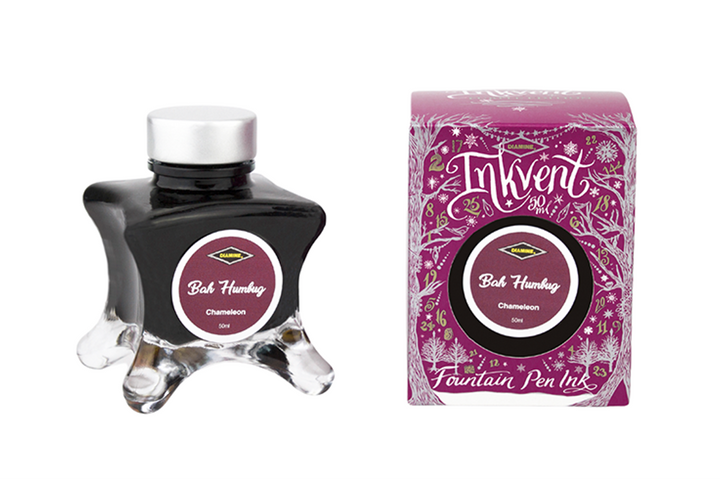 Diamine Inkvent Fountain Pen Ink – Purple Edition – Bah Humbug (Chameleon)