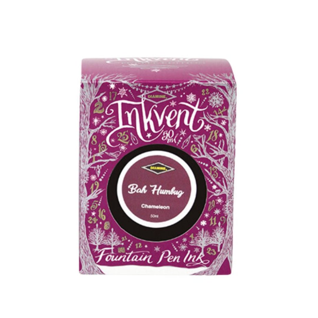 Diamine Inkvent Fountain Pen Ink – Purple Edition – Bah Humbug (Chameleon)