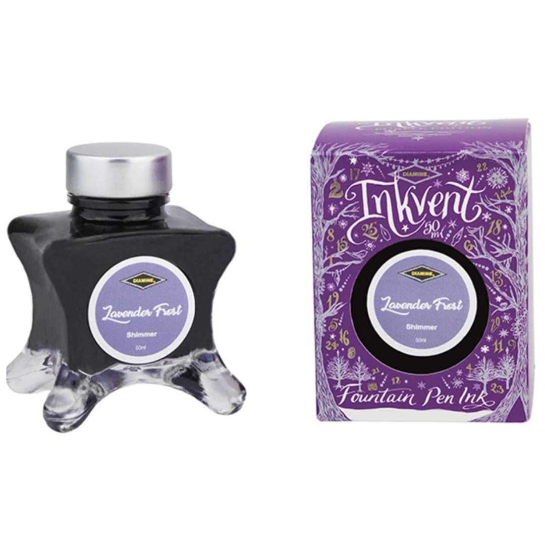 Diamine Inkvent Fountain Pen Ink – Purple Edition: Lavender Frost (Shimmer)