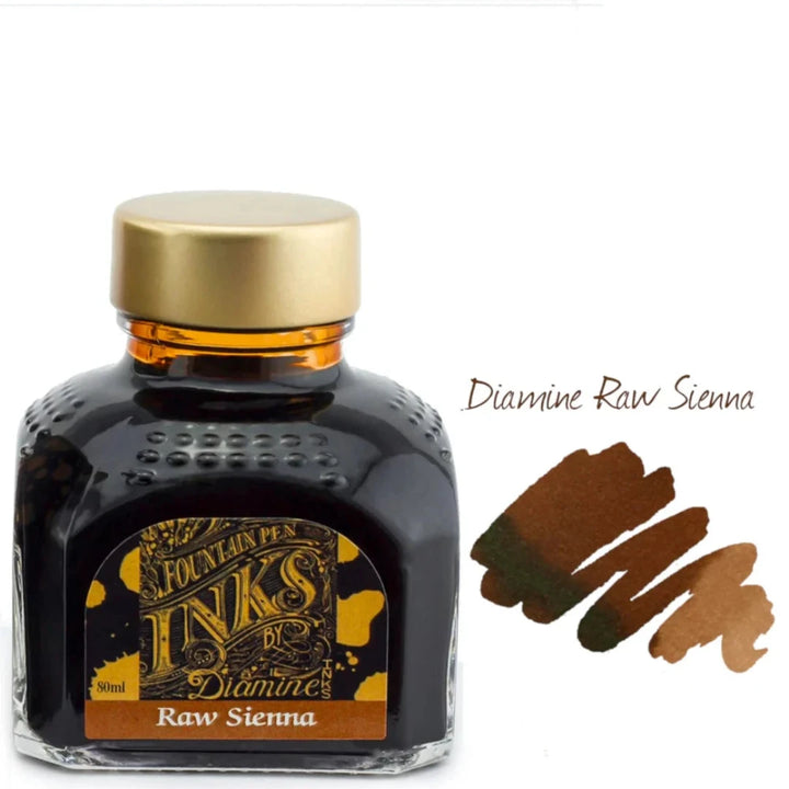 Diamine Fountain Pen Ink - Raw Sienna