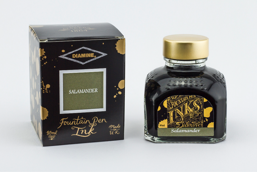 Diamine Fountain Pen Ink 80ml - Salamander