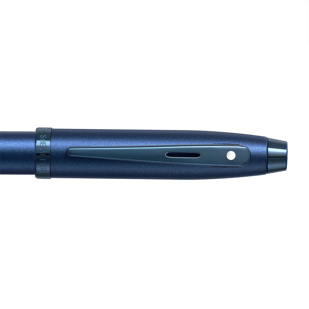 Sheaffer 100 Fountain Pen - Satin Blue Lacquer