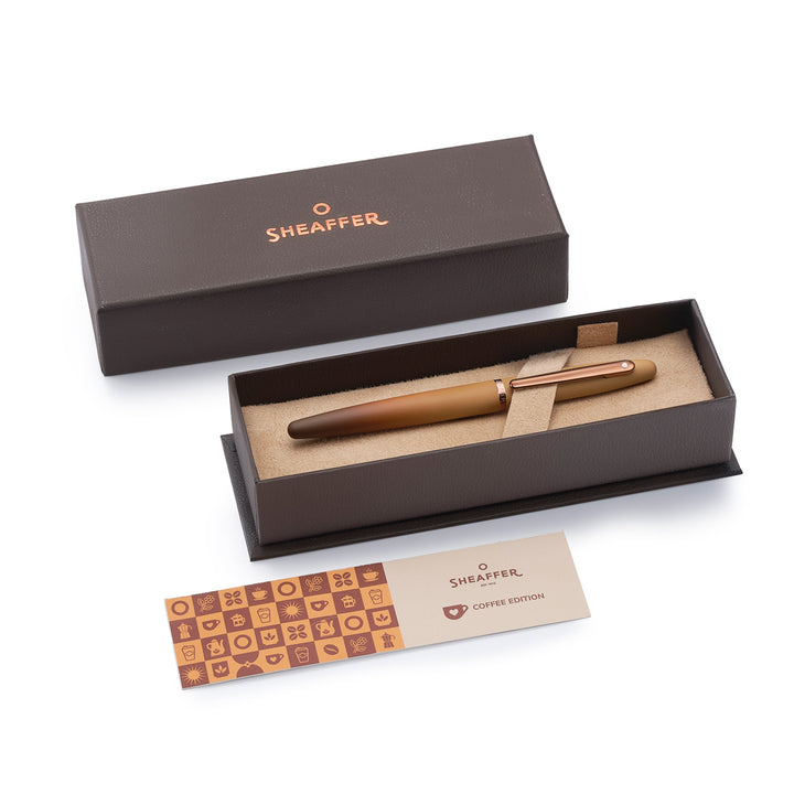 Sheaffer VFM Fountain Pen – Matte Coffee Brown Gradient