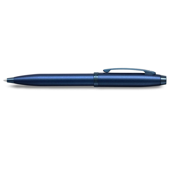 Sheaffer 100 Ballpoint Pen - Satin Blue Lacquer