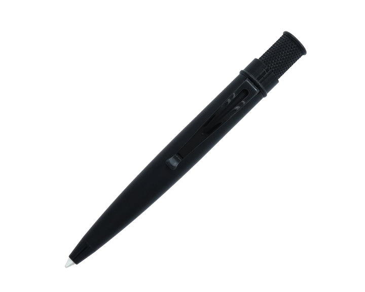 Retro 51 Tornado Elite Stealth Black Ballpoint Pen