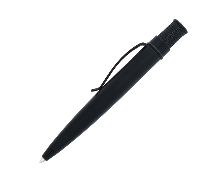 Retro 51 Tornado Elite Stealth Black Ballpoint Pen