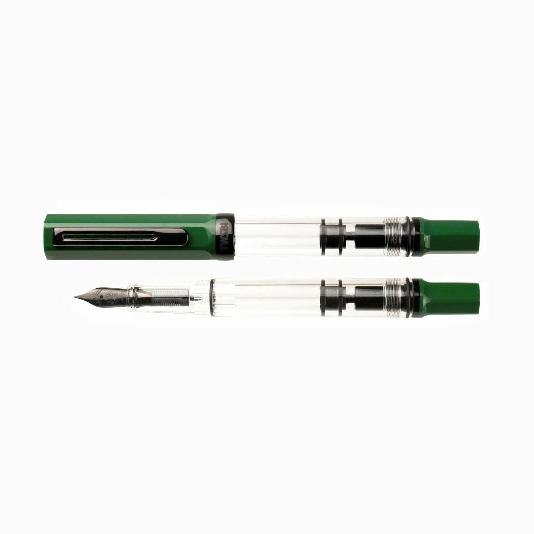 TWSBI ECO Fountain Pen - Irish Green with Onyx