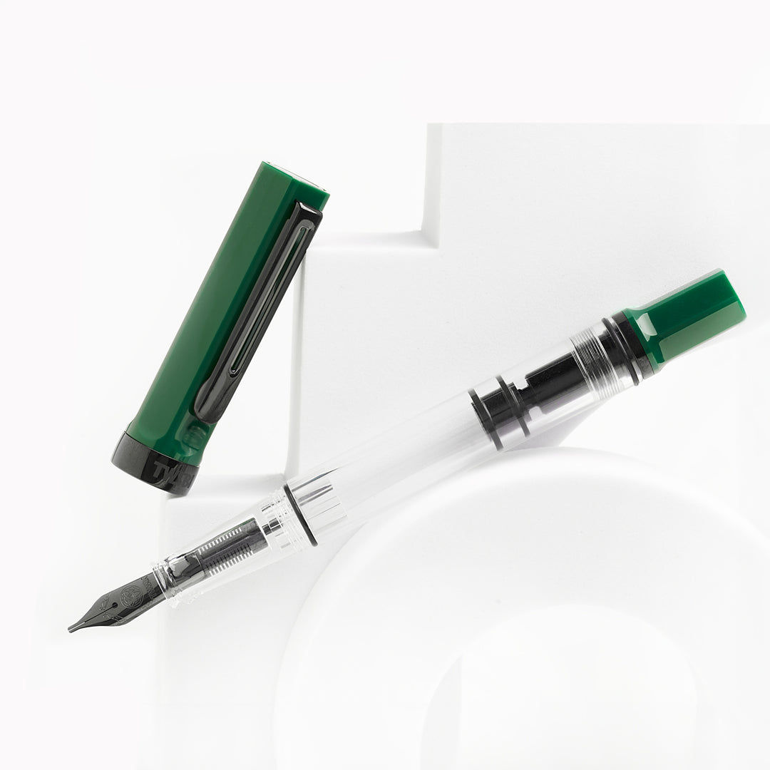 TWSBI ECO Fountain Pen - Irish Green with Onyx