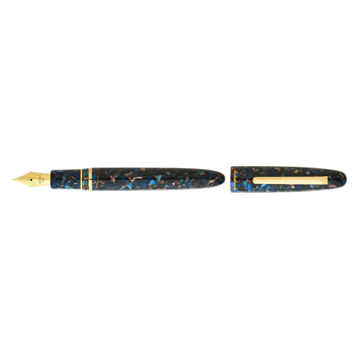 Esterbrook Estie - Nouveau Blue Fountain pen - Gold Trim