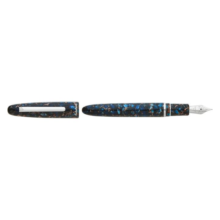 Esterbrook Estie - Nouveau Blue Fountain pen - Palladium Trim