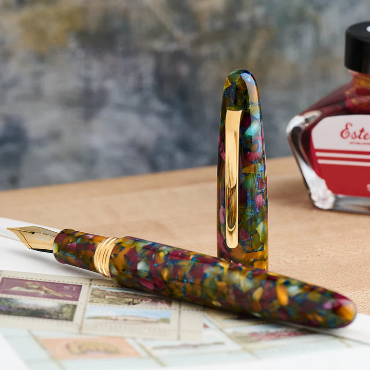 Esterbrook - Estie Botanical Gardens Palladium Trim Fountain Pen