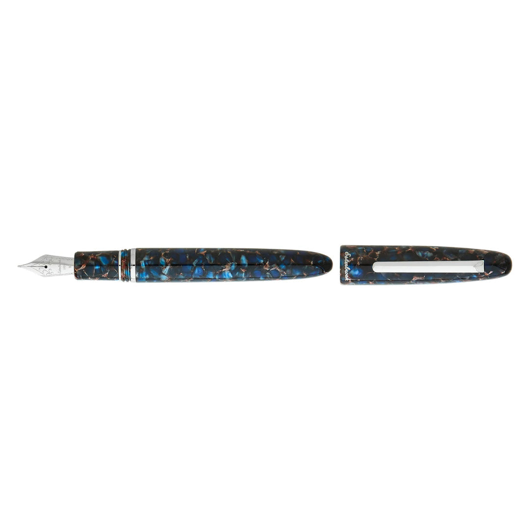 Esterbrook Estie - Nouveau Blue Fountain pen - Palladium Trim