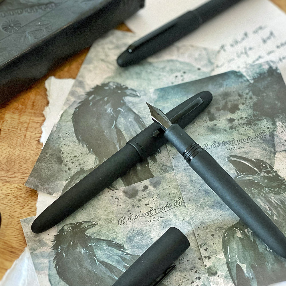 Esterbrook - Estie Raven Black Matte/ Black Trim Fountain Pen