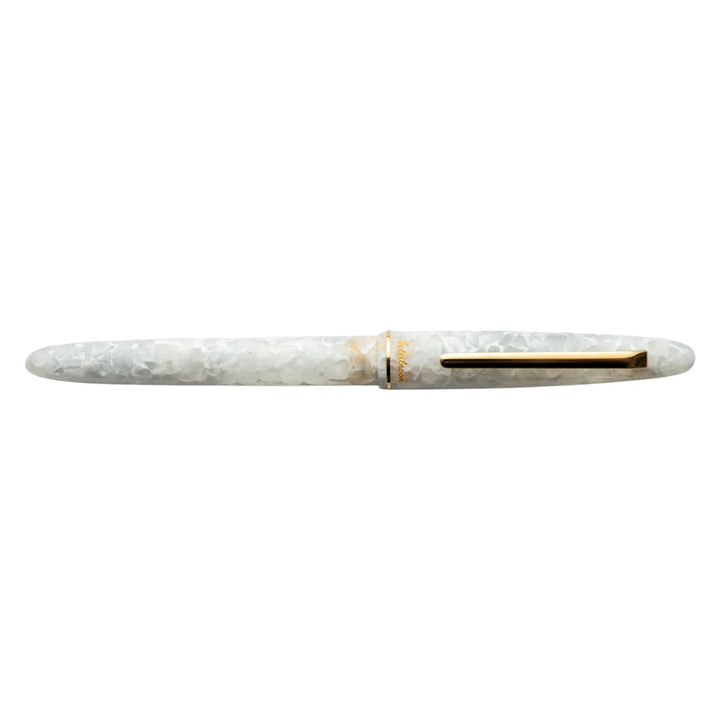 Esterbrook Estie _Winter White Fountain Pen - Gold Trim