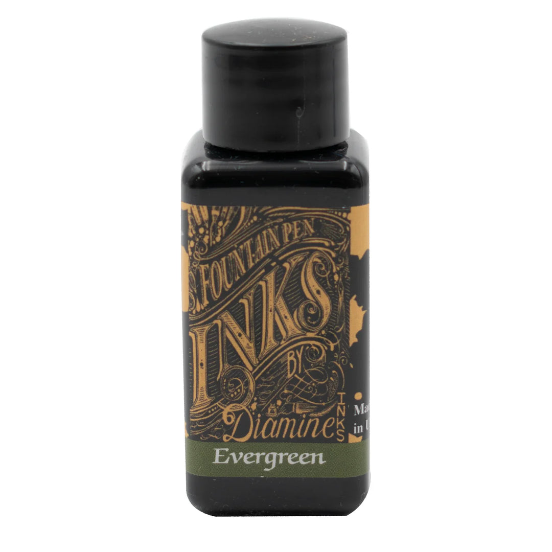 Diamine Fountain Pen Ink - Evergreen