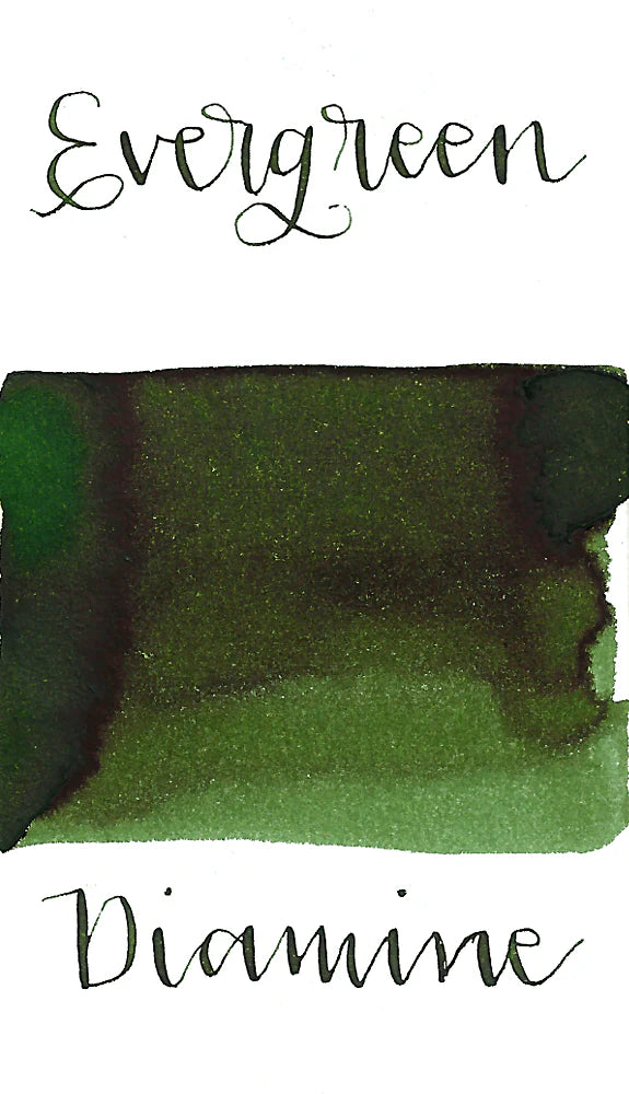 Diamine Fountain Pen Ink - Evergreen