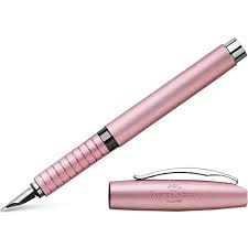 Faber-Castell Essentio Fountain Pen Aluminium Rose