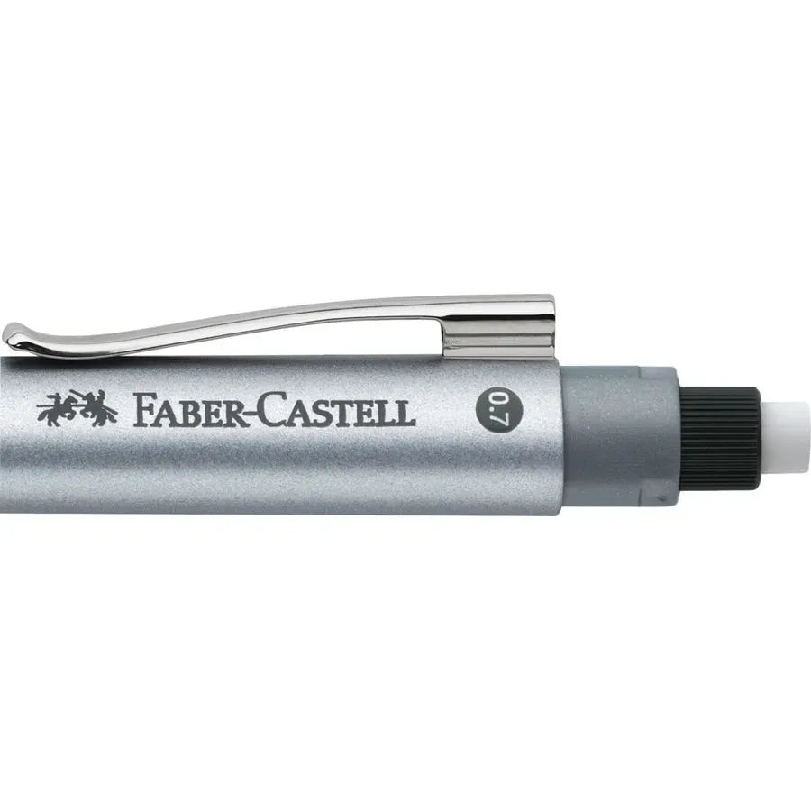 Faber-Castell Grip 2011 Silver Mechanical Pencil 0.7mm