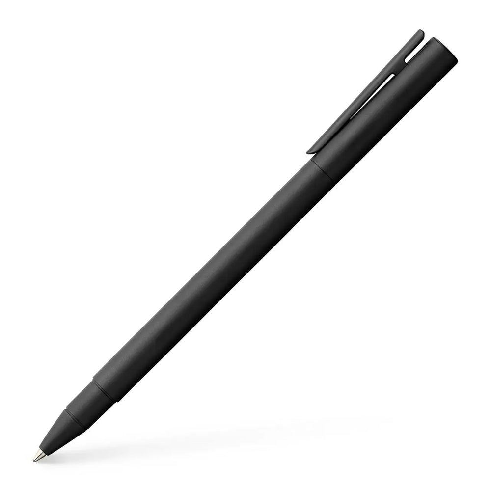 Faber-Castell Neo Slim Black Matt Black Lacquered Rollerball Pen