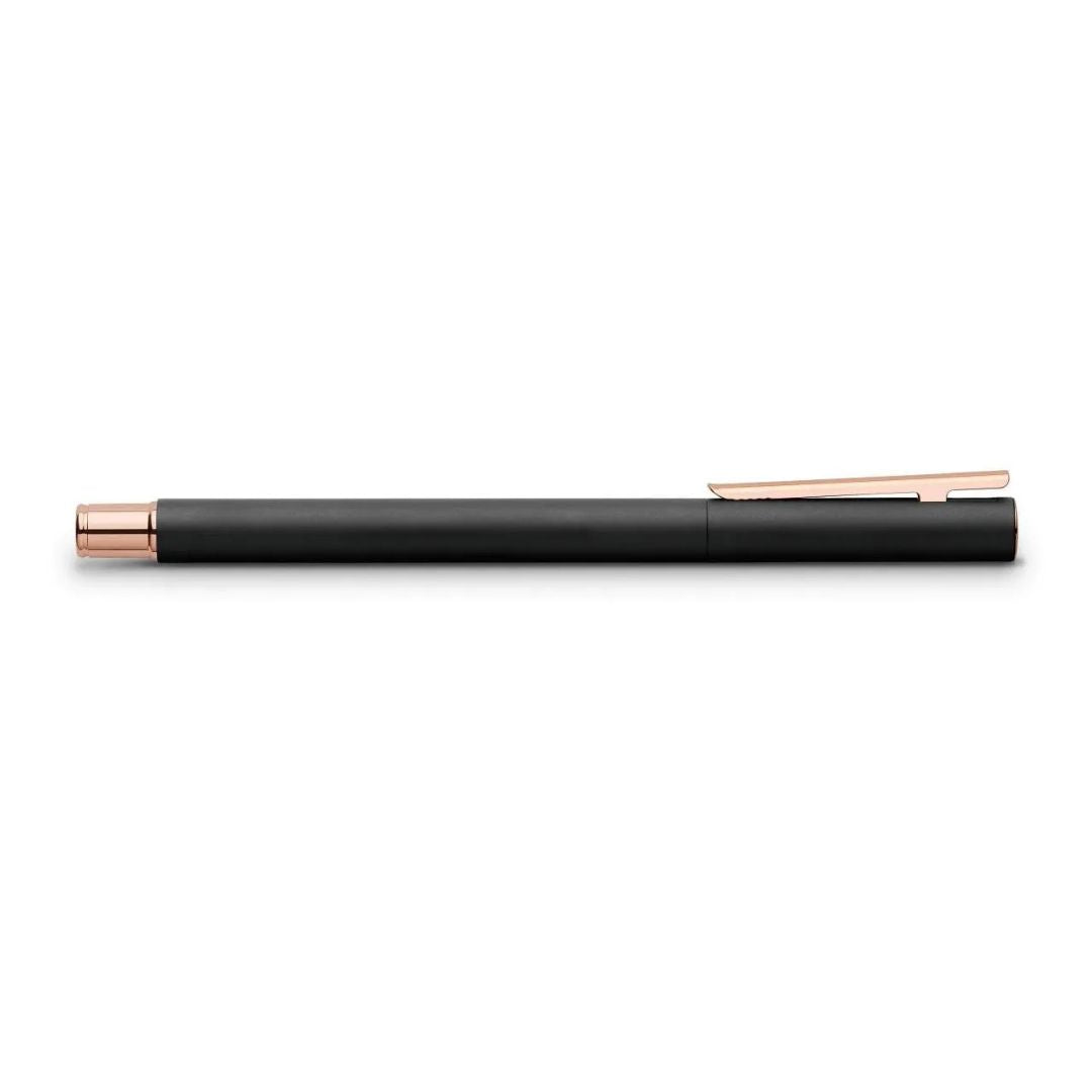 Faber-Castell Neo Slim Metal Black RoseGold Fountain Pen