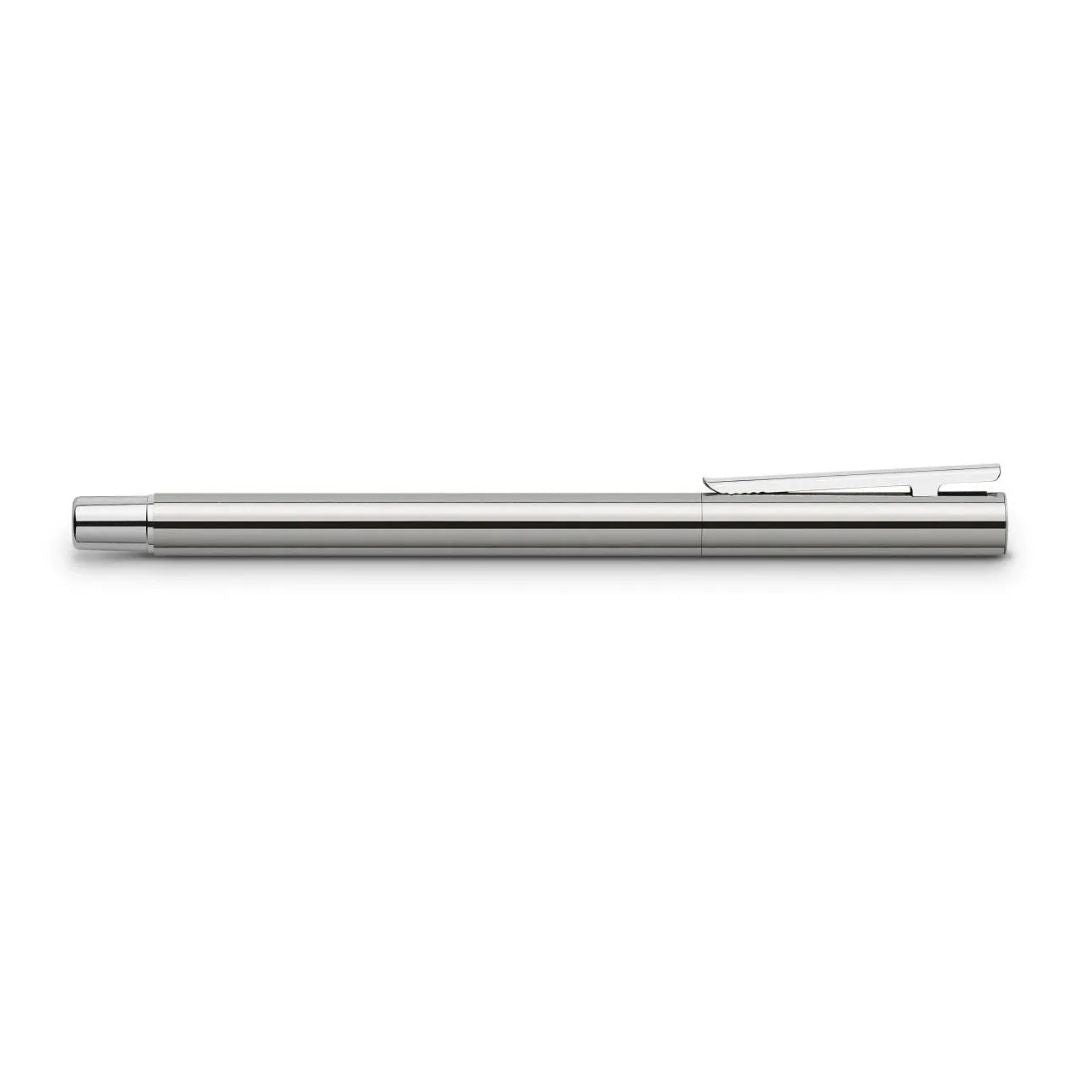 Faber-Castell Neo Slim Stainless Steel Shiny Rollerball Pen