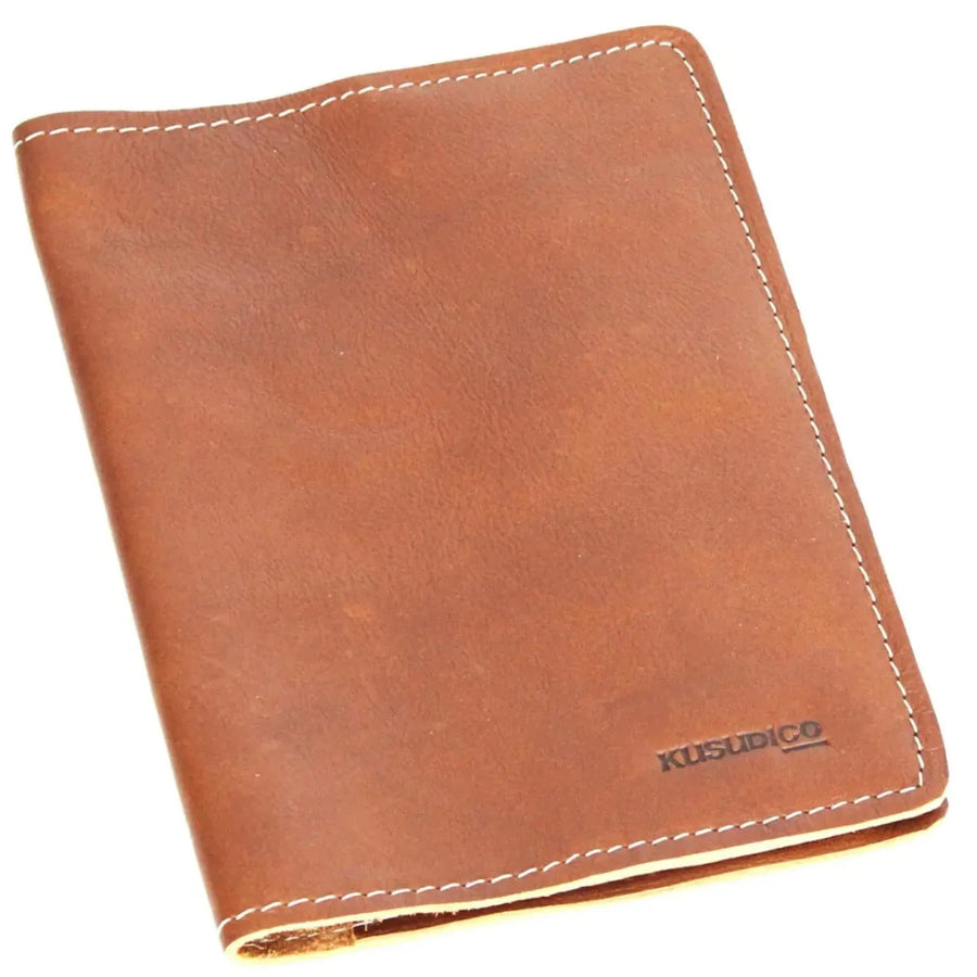 Studio A5 Leather Notebook Cover Pecan