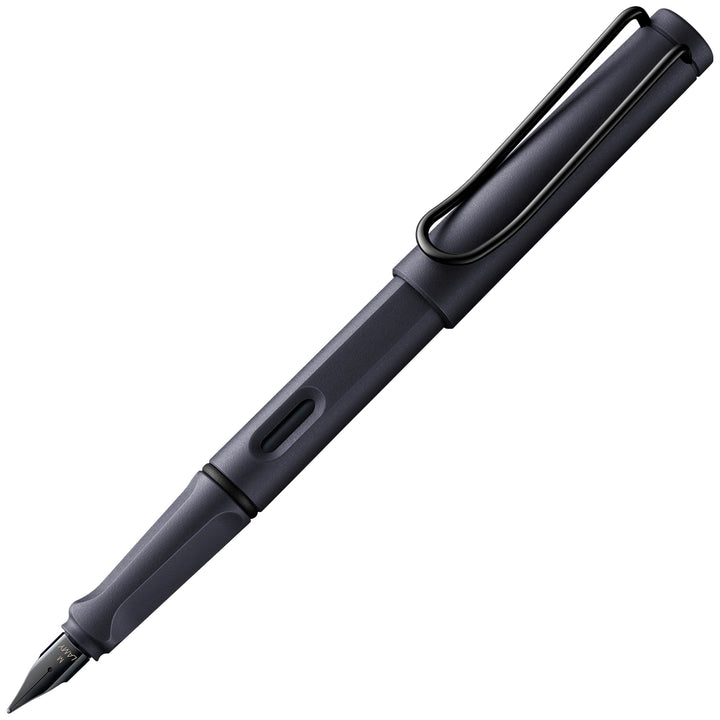 Lamy Safari Steel Black Fountain Pen