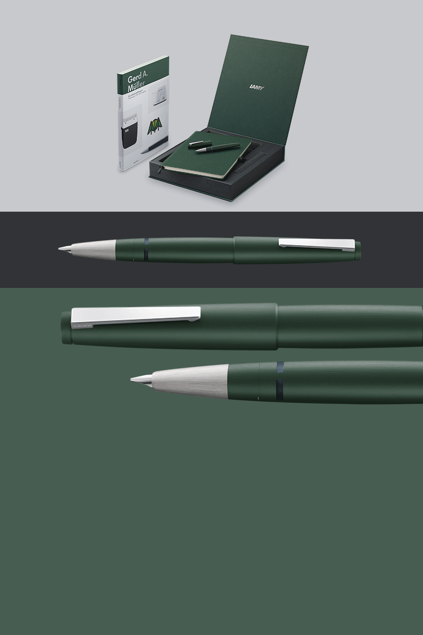 Lamy 2000 Limited Edition - Pine Fountain Pen Set