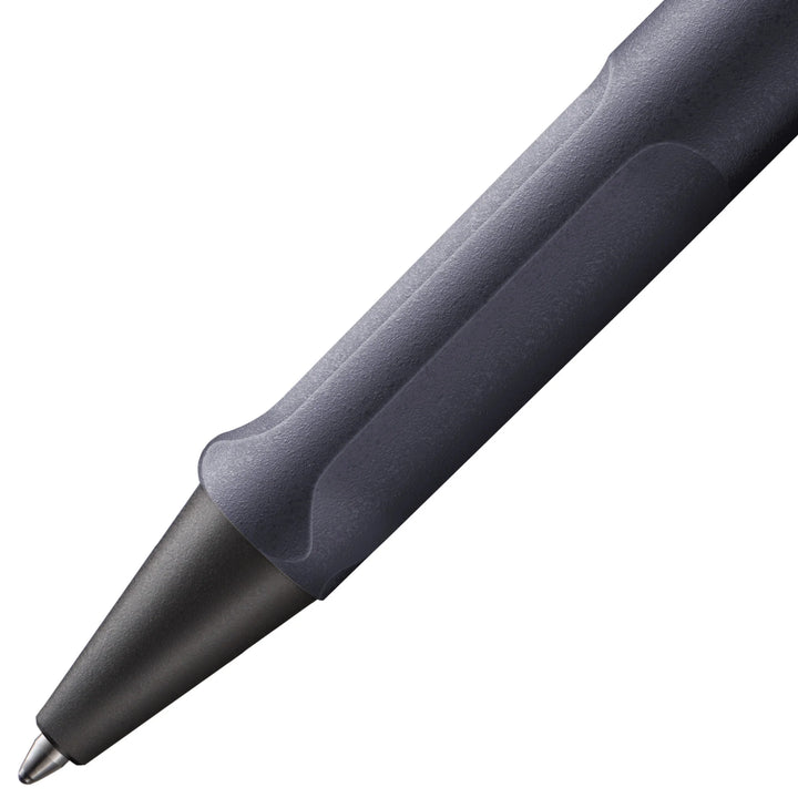 Lamy Safari Steel Black Ballpoint Pen